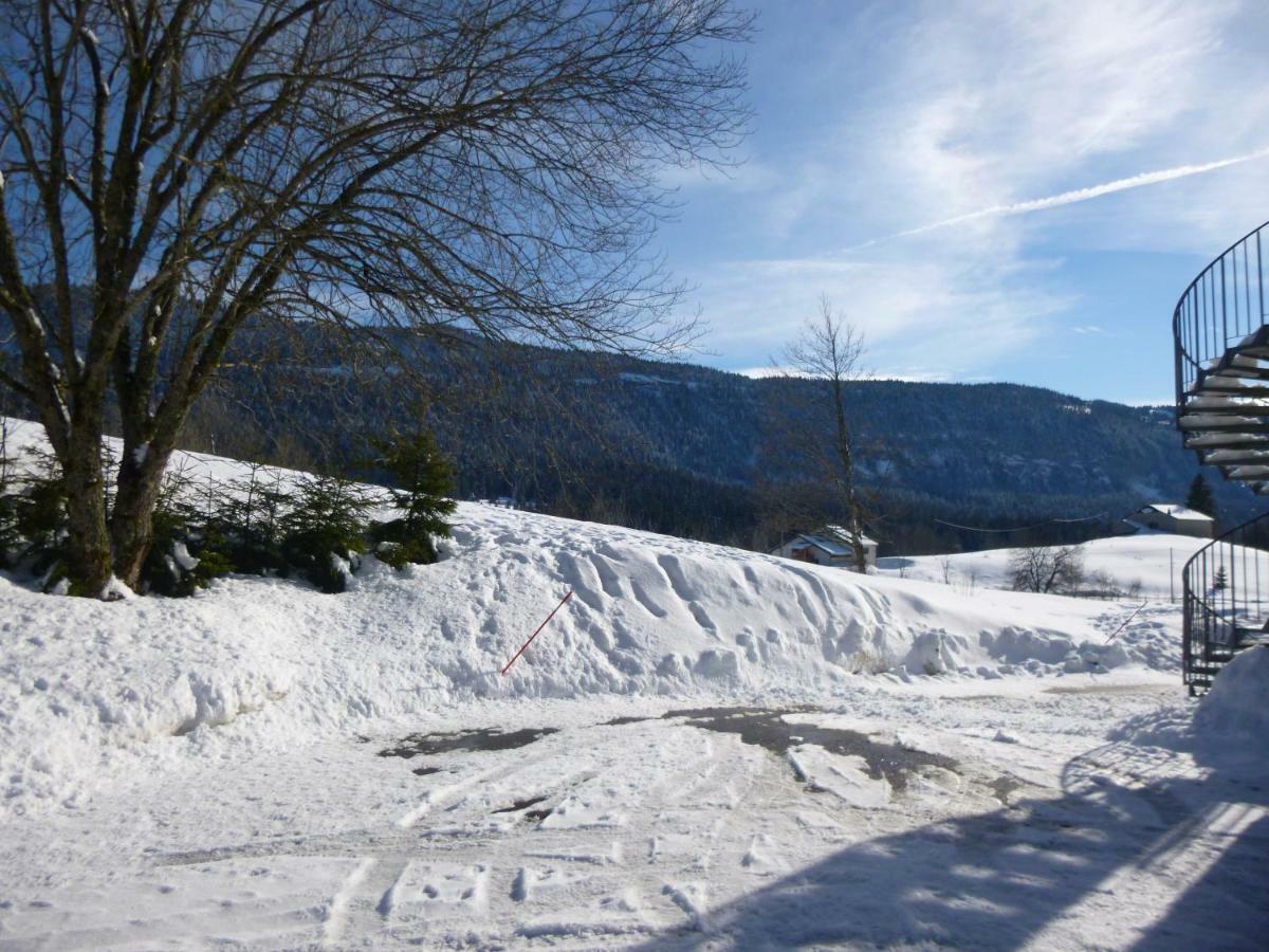 Apartamento Les Chamois Lajoux Exterior foto