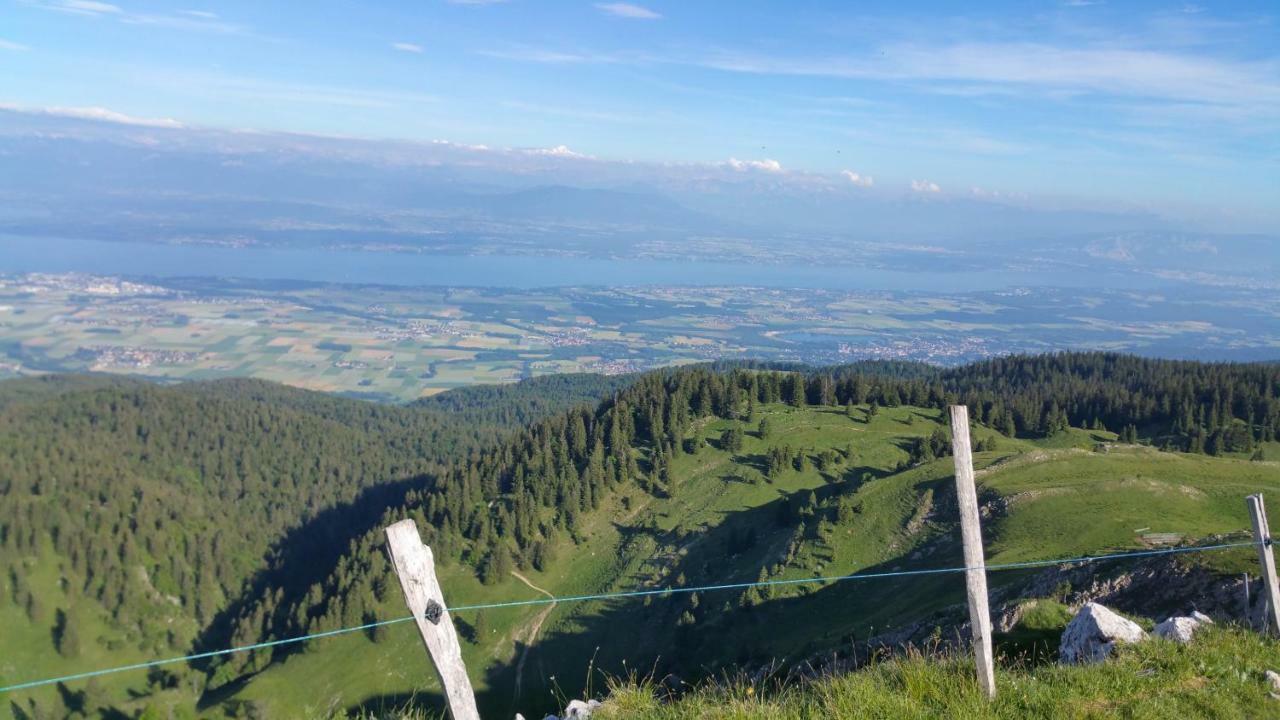 Apartamento Les Chamois Lajoux Exterior foto