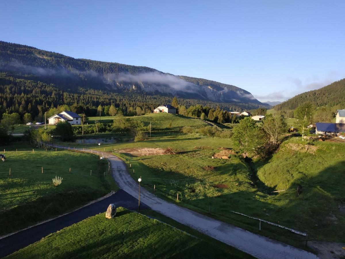 Apartamento Les Chamois Lajoux Exterior foto