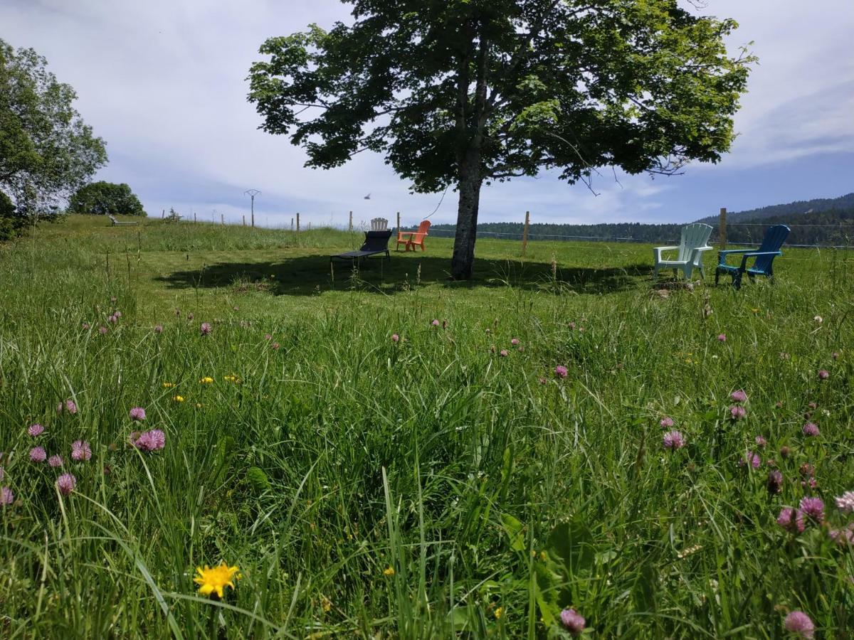 Apartamento Les Chamois Lajoux Exterior foto