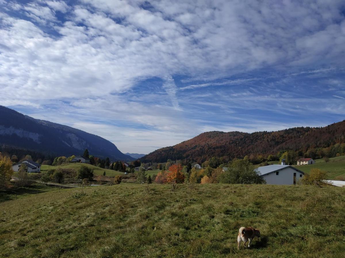 Apartamento Les Chamois Lajoux Exterior foto