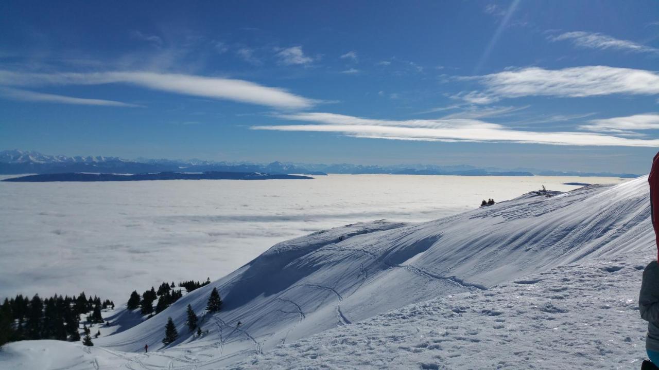 Apartamento Les Chamois Lajoux Exterior foto